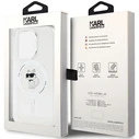 Karl Lagerfeld KLHMP13LHFCCNOT Apple iPhone 13 / 13 Pro hardcase IML Choupette MagSafe transparent