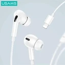 USAMS US-SJ621 EP-41 MAX wired headphones lightning white
