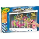 Crayola Φωτιζόμενος Πίνακας Σχεδίασης LED για Παιδιά με 6 Μαρκαδόρους Τζελ
