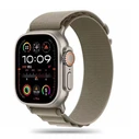 Belt Tech-Protect Nylon Pro Apple Watch 4/5/6/7/8/9/SE/Ultra 1/2 42/44/45/49mm titanium/olive