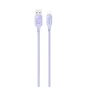 [CR] USAMS Lithe Series Cable USB/Lightning Fast Charging 2,4A 1,2m purple (US-SJ565)