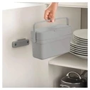 Joseph Joseph Duo 30139 4 L Grey Kitchen Compost Bin
