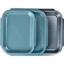 Joseph Joseph Nest Bake Non-Stick 3-Piece Blue Baking Tray Set (MPN 45064)