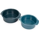 Joseph Joseph Nest Bake 2-piece round cake pan set, blue