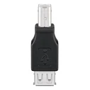 Αντάπτορας USB Goobay σε USB Type B 50291, θηλυκό σε αρσενικό, μαύρος