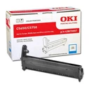 Drum Oki 43870007 Μαύρο Κυανό C/5650/5750