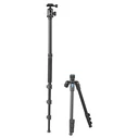Cullmann Rondo 430TM RB6.5 Tripod (Model 52223) - Aluminium, RB6.5 Ball Head, Up to 135 cm, 3 kg Load
