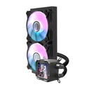 Darkflash DV240S Υδρόψυξη AIO CPU 240mm με 2x120mm ARGB ανεμιστήρες