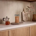 WoodWick Radiant Amber 609,5 g - Μεγάλο αρωματικό κερί σε δοχείο με ξύλινο φυτίλι