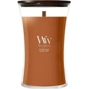 WoodWick Saffron Smoke 609,5 g - Αρωματικό κερί σε γυάλινο βάζο (Large Ellipse)