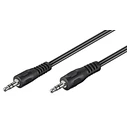 Καλώδιο Ήχου Goobay 3.5mm 50449, 3 pin stereo, 2.5m, μαύρο