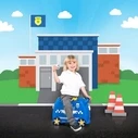 Trunki Radiowóz Percy - Παιδική βαλίτσα ride-on (Περιπολικό)