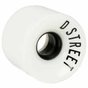 Ροδάκια Skateboard Dstreet ?DST-SKW-0004 59 mm Λευκό