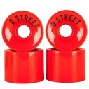 Ροδάκια Skateboard Dstreet ?DST-SKW-0001 59 mm Κόκκινο