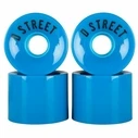 Ροδάκια Skateboard Dstreet ?DST-SKW-0003 59 mm Μπλε