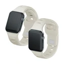 Strap 3MK Silicone Watch Strap Apple Watch 4/5/6/7/SE/8/9/10 40/41/42mm beige