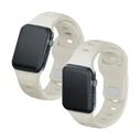 3MK Silicone Watch Strap for Apple Watch 4/5/6/7/8/9/SE/Ultra 42/44/45/49mm beige