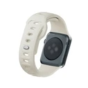 3MK Silicone Watch Strap for Apple Watch 4/5/6/7/8/9/SE/Ultra 42/44/45/49mm beige