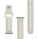 3MK Silicone Watch Strap for Apple Watch 4/5/6/7/8/9/SE/Ultra 42/44/45/49mm beige