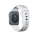 Belt 3MK Silicone Watch Strap Apple Watch 4/5/6/7/SE/8/9/10 40/41/42mm white