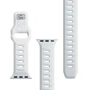 Belt 3MK Silicone Watch Strap Apple Watch 4/5/6/7/SE/8/9/10 40/41/42mm white