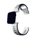 Belt 3MK Silicone Watch Strap Apple Watch 4/5/6/7/8/9/SE/Ultra 42/44/45/49mm white