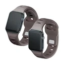 Strap 3MK Silicone Watch Strap Apple Watch 4/5/6/7/SE/8/9/10 40/41/42mm brown/taupe