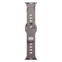 Strap 3MK Silicone Watch Strap Apple Watch 4/5/6/7/SE/8/9/10 40/41/42mm brown/taupe