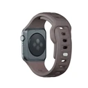 3MK Silicone Watch Strap for Apple Watch 4/5/6/7/8/9/SE/Ultra 42/44/45/49mm brown/taupe