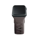 3MK Silicone Watch Strap for Apple Watch 4/5/6/7/8/9/SE/Ultra 42/44/45/49mm brown/taupe