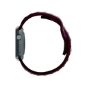 3MK Silicone Watch Strap for Apple Watch 4/5/6/7/8/9/SE/Ultra 42/44/45/49mm dark purple/mulberry