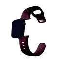 3MK Silicone Watch Strap for Apple Watch 4/5/6/7/8/9/SE/Ultra 42/44/45/49mm dark purple/mulberry