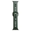 Belt 3MK Silicone Watch Strap Apple Watch 4/5/6/7/SE/8/9/10 40/41/42mm dark green