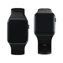 Belt 3MK Silicone Watch Strap Apple Watch 4/5/6/7/SE/8/9/10 40/41/42mm black