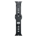 Belt 3MK Silicone Watch Strap Apple Watch 4/5/6/7/SE/8/9/10 40/41/42mm black
