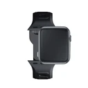 Belt 3MK Silicone Watch Strap Apple Watch 4/5/6/7/SE/8/9/10 40/41/42mm black