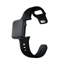 Belt 3MK Silicone Watch Strap Apple Watch 4/5/6/7/SE/8/9/10 40/41/42mm black