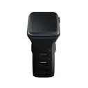 Belt 3MK Silicone Watch Strap Apple Watch 4/5/6/7/SE/8/9/10 40/41/42mm black