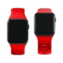 Strap 3MK Silicone Watch Strap Apple Watch 4/5/6/7/SE/8/9/10 40/41/42mm red
