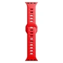 Strap 3MK Silicone Watch Strap Apple Watch 4/5/6/7/SE/8/9/10 40/41/42mm red