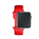 Strap 3MK Silicone Watch Strap Apple Watch 4/5/6/7/SE/8/9/10 40/41/42mm red