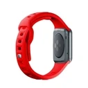 Belt 3MK Silicone Watch Strap Apple Watch 4/5/6/7/8/9/SE/Ultra 42/44/45/49mm red