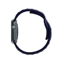 3MK Silicone Watch Strap for Apple Watch 4/5/6/7/SE/8/9/10 40/41/42mm navy/ocean blue