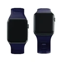 3MK Silicone Watch Strap for Apple Watch 4/5/6/7/8/9/SE/Ultra 42/44/45/49mm ocean blue