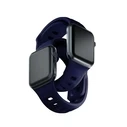 3MK Silicone Watch Strap for Apple Watch 4/5/6/7/8/9/SE/Ultra 42/44/45/49mm ocean blue