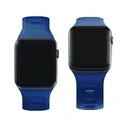 3MK Silicone Watch Strap Apple Watch 4/5/6/7/SE/8/9/10 40/41/42mm blue