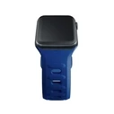 3MK Silicone Watch Strap Apple Watch 4/5/6/7/SE/8/9/10 40/41/42mm blue