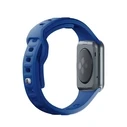 3MK Silicone Watch Strap for Apple Watch 4/5/6/7/8/9/SE/Ultra 42/44/45/49mm niebieski/blue