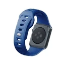 3MK Silicone Watch Strap for Apple Watch 4/5/6/7/8/9/SE/Ultra 42/44/45/49mm niebieski/blue