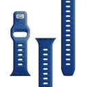 3MK Silicone Watch Strap for Apple Watch 4/5/6/7/8/9/SE/Ultra 42/44/45/49mm niebieski/blue